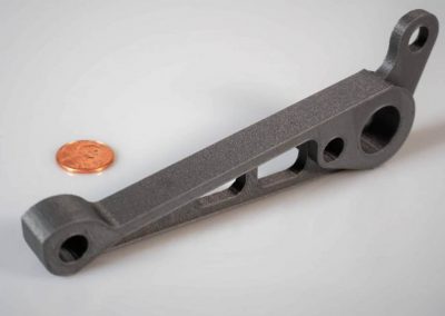 3D Printed Nylon Automotive Lever Sample Print – Car Lever