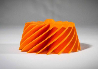 3D Printed Turbine using ASA Sample Print – Large Turbine